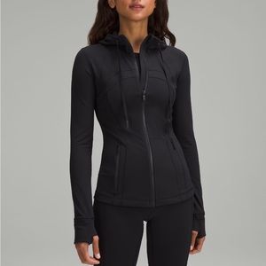 Lululemon Hooded Define Jacket Nulu Size 8 Black